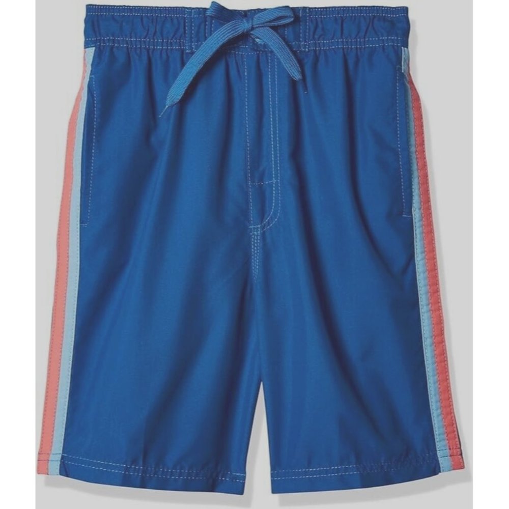 Kanu Surf Boys' Reflection Quick Dry UPF 50+ Beach Swim Trunk, Tivoli Royal S(4)